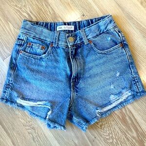 Zara Girls Jean Shorts Size 10